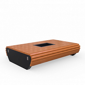 Лавка с вазоном Nesso c USB зарядкой 01.503.Э